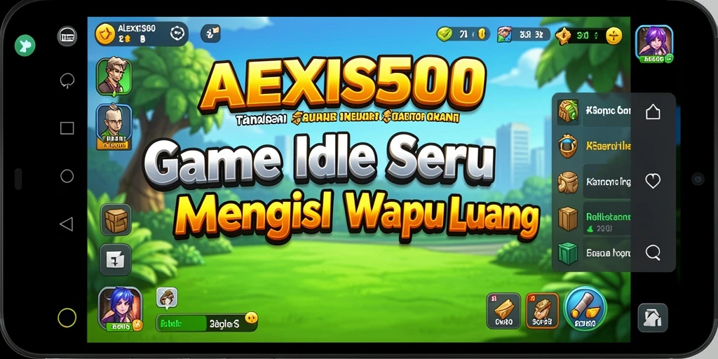 Tampilan gameplay ALEXIS500 yang menarik dan interaktif.