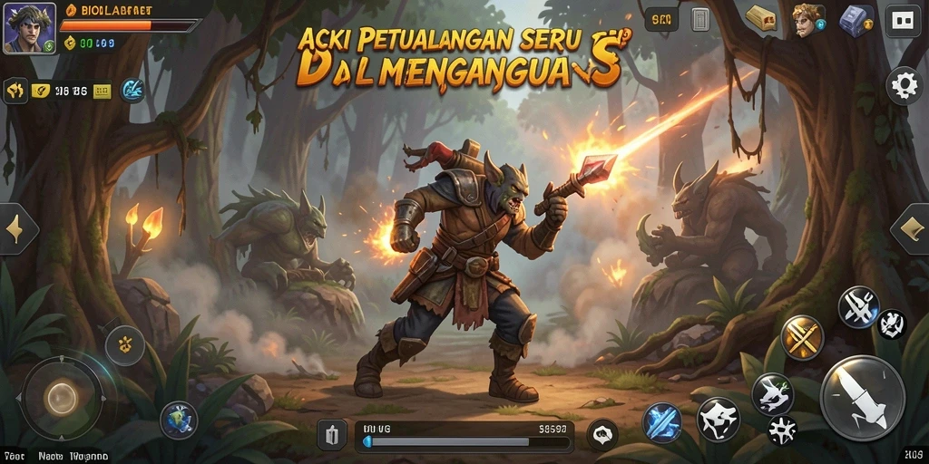 Tampilan gameplay utama BIOLABET dengan aksi menegangkan dan karakter beragam.