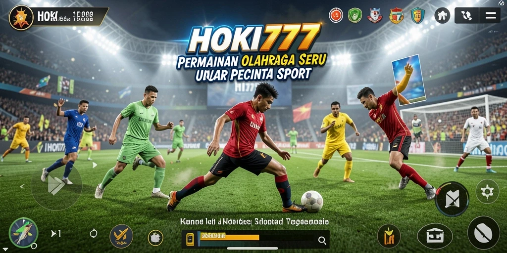 Tampilan gameplay HOKI777 yang menegangkan dan seru.