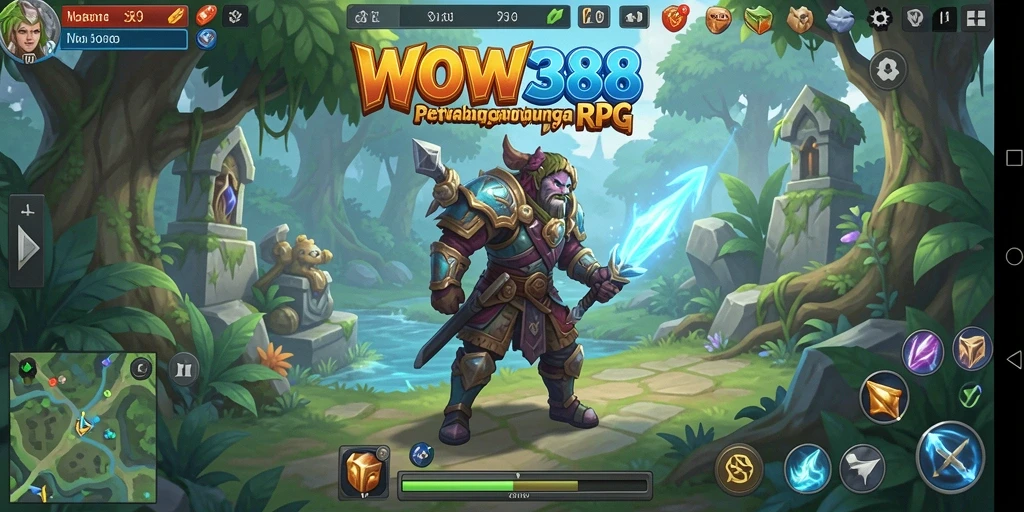 Screenshot WOW388 menampilkan aksi seru dalam game RPG yang menegangkan.